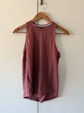 Tracksmith Merino Wool Harrier Tank, Mauve, Small